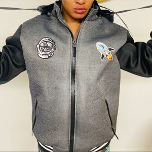 Jacket custom patched